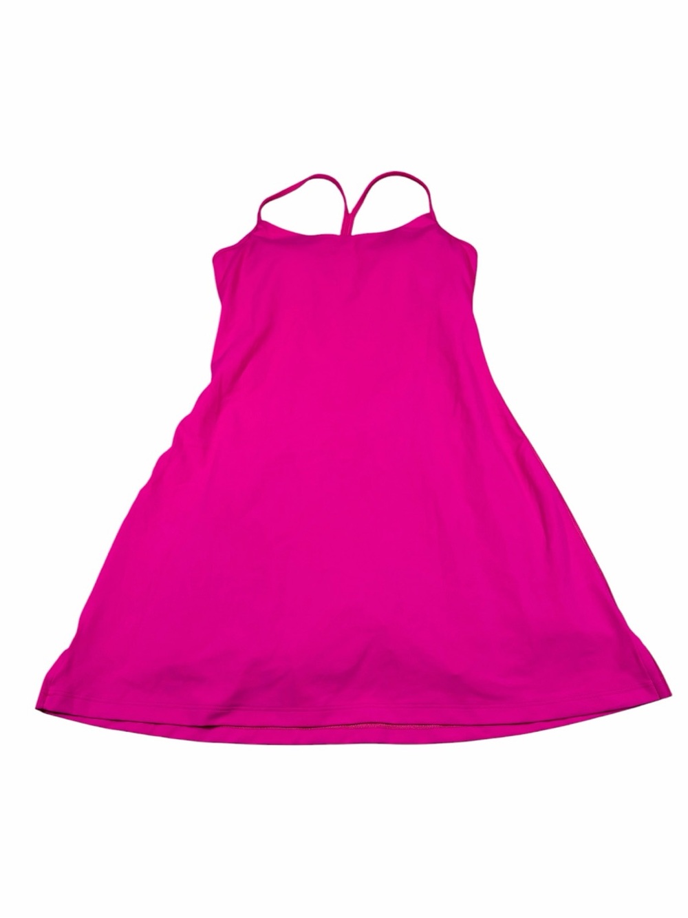 NWT Lululemon Flow Y Dress *Light Support (Pink Flare) Size S